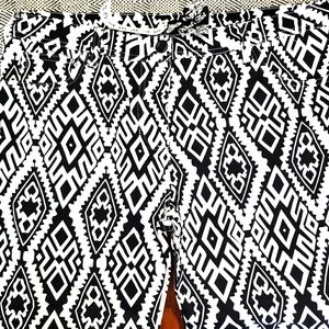 Aztec plus size skinny jeans